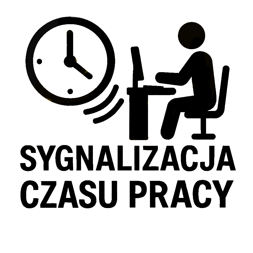 Symbol synchronizacja czasu pracy 